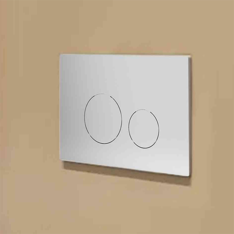 Flush Plate (Stainless Steel-textured - 002)